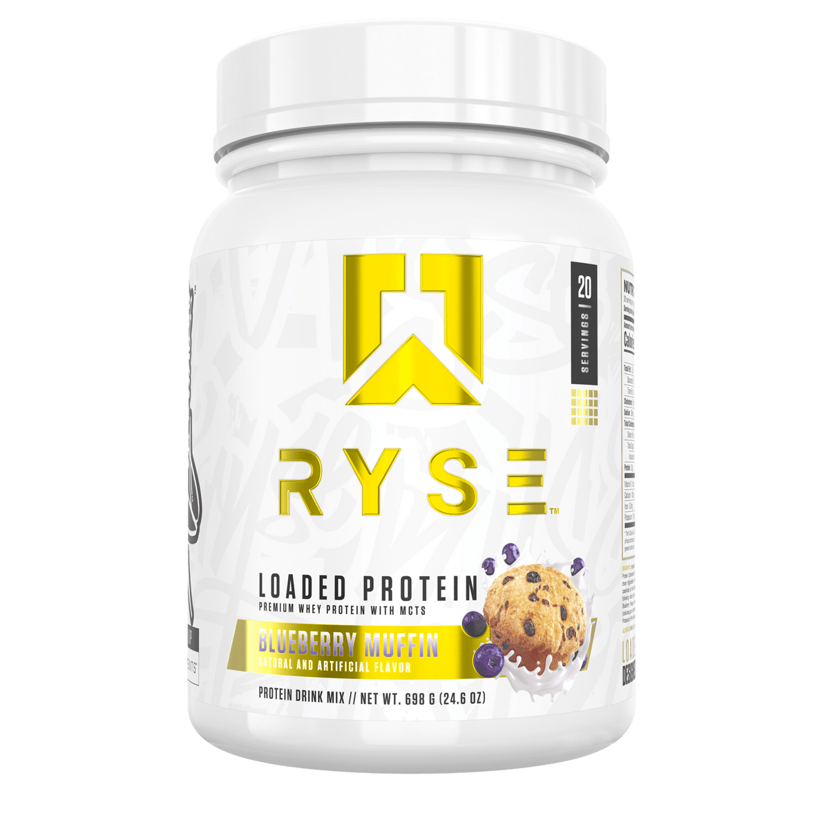 Loaded Protein Blueberry Muffin
