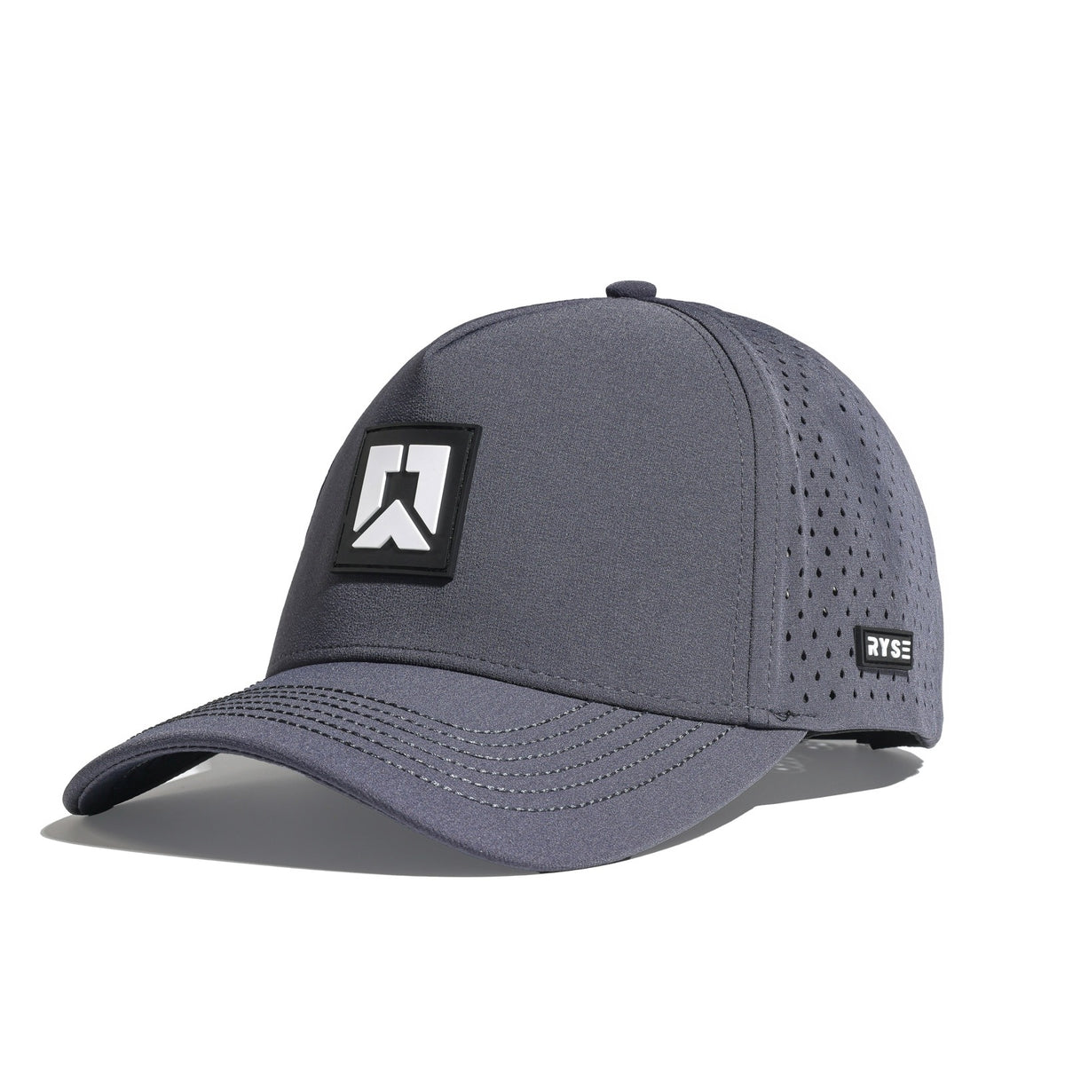RYSE ICON Performance Hat Charcoal / White