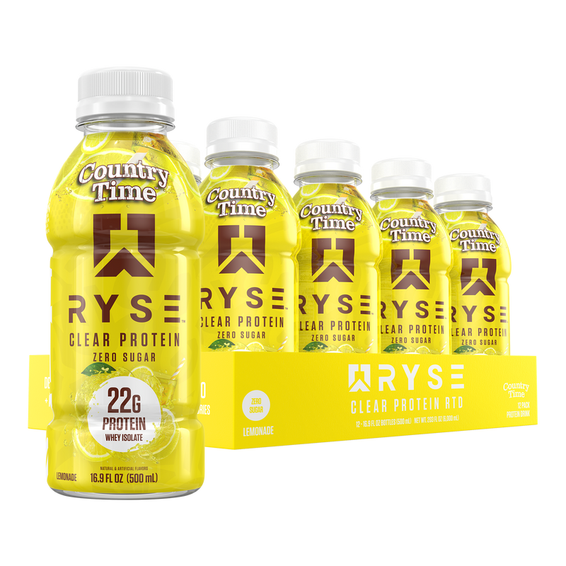 Clear Whey RTD Protein Country Time™ Lemonade / 12 Pack