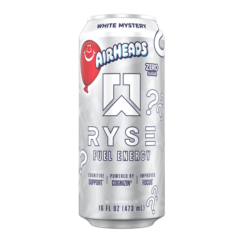 RYSE Fuel Energy Drink Airheads® White Mystery