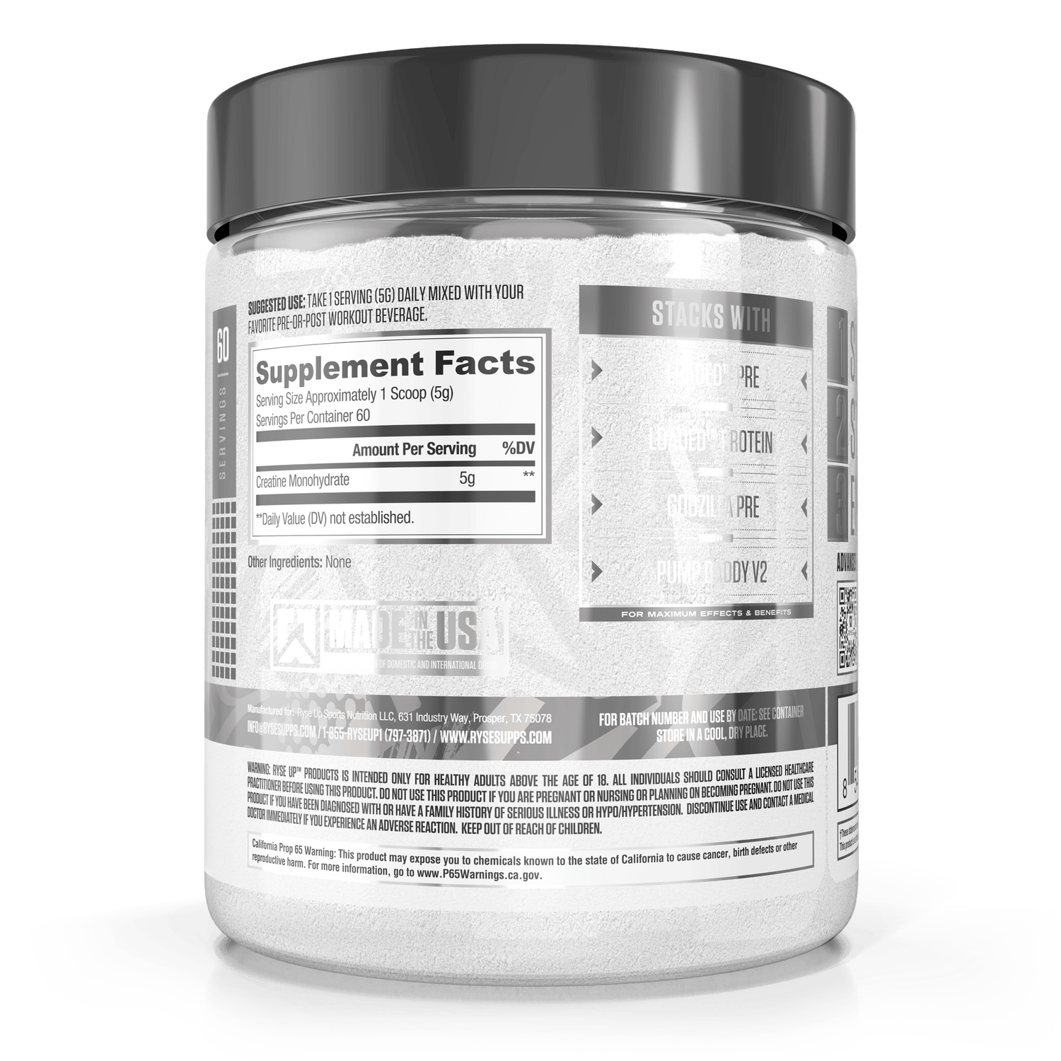 Creatine Monohydrate | RYSE Supplements