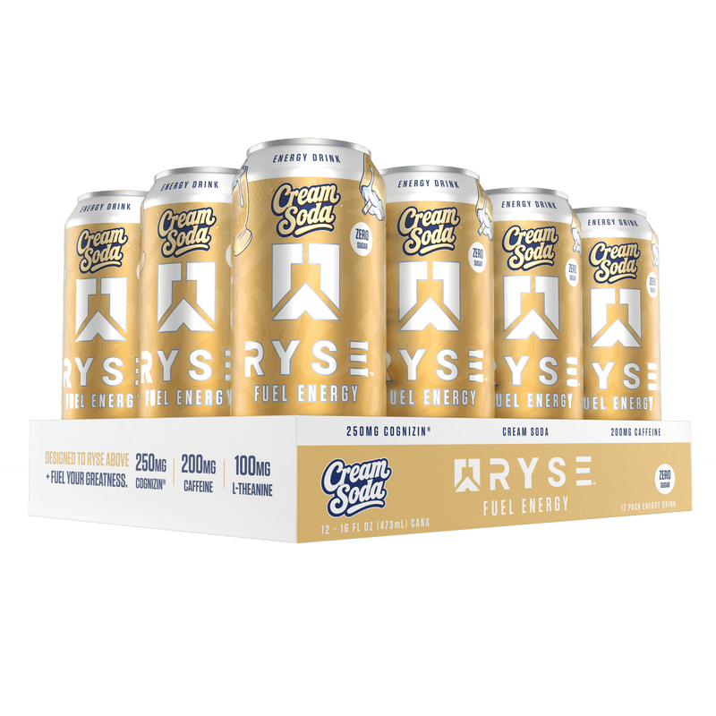 RYSE Fuel Energy Drink Cream Soda