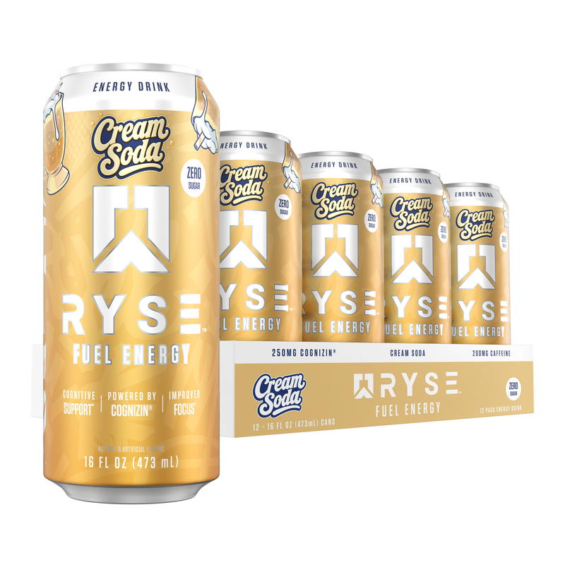 RYSE Fuel Energy Drink Cream Soda