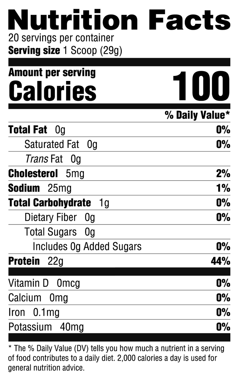 Country Time™ Lemonade Nutrition Facts