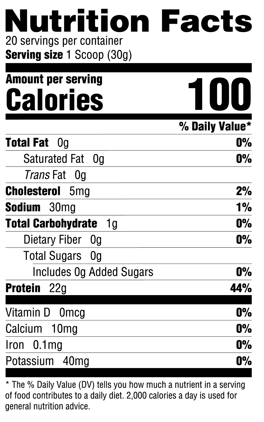 Nutrition Facts