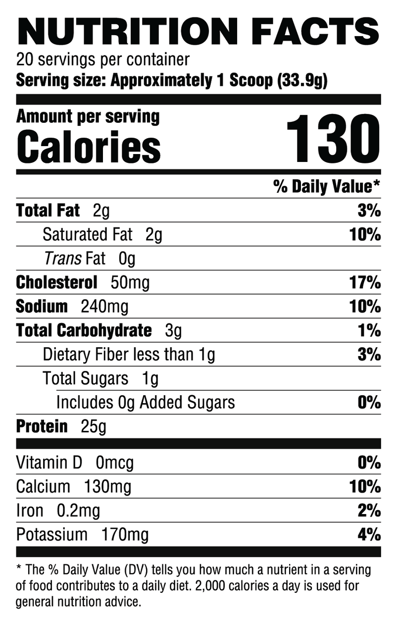 Jet-Puffed™ Marshmallow / 20 Servings Nutrition Facts