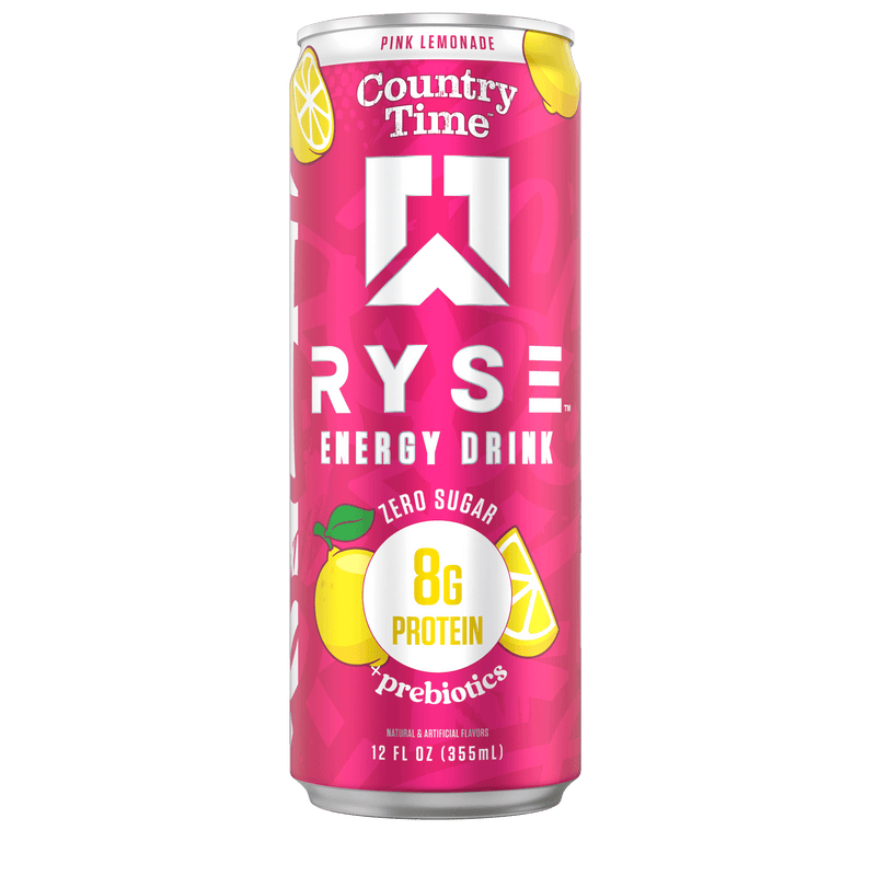 RYSE Energy Drink Pink Lemonade