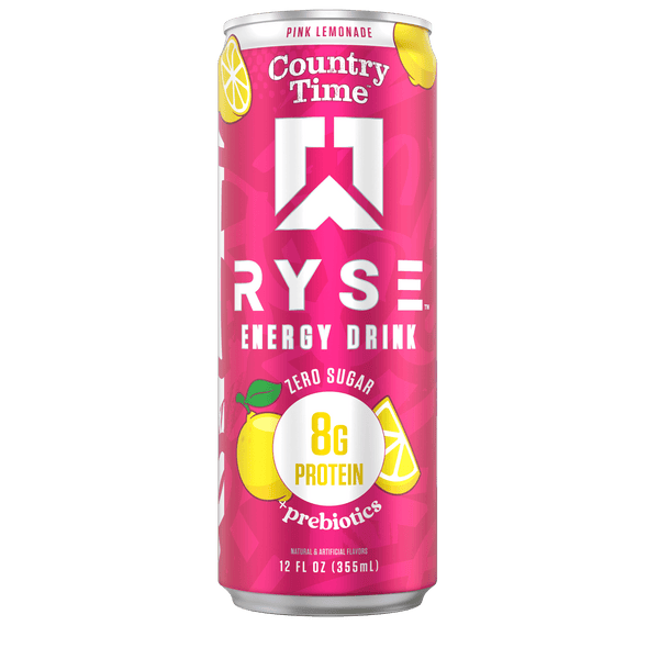 RYSE Energy Drink Pink Lemonade