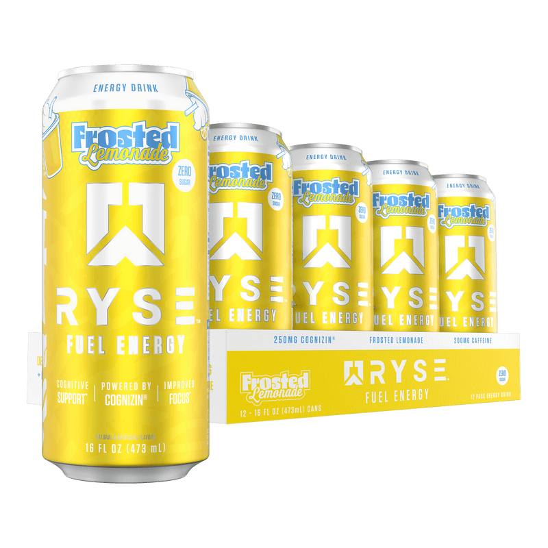 RYSE Fuel Energy Drink Frosted Lemonade