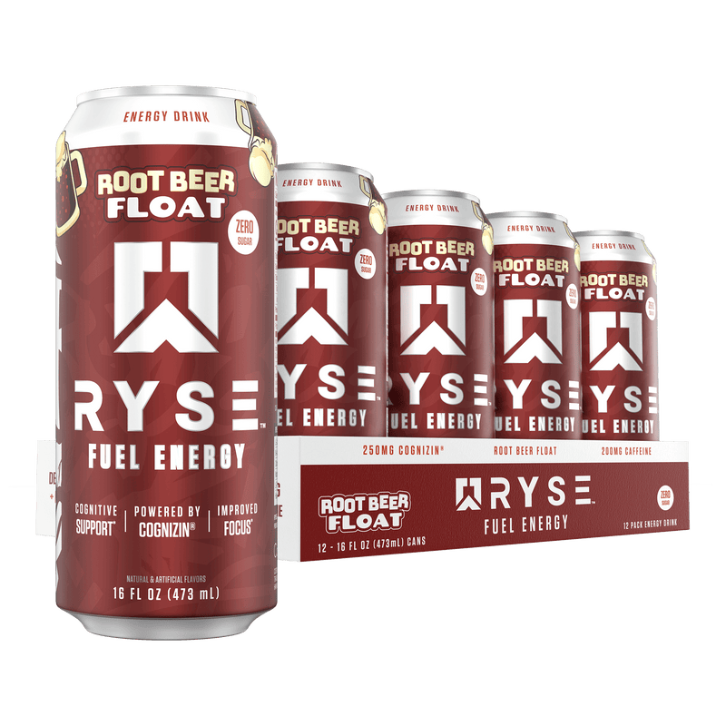 RYSE Fuel Energy Drink Root Beer Float
