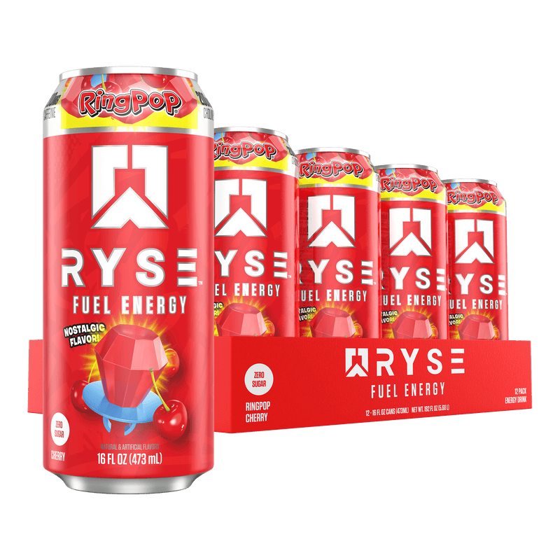 RYSE Fuel Energy Drink Ring-Pop® Cherry