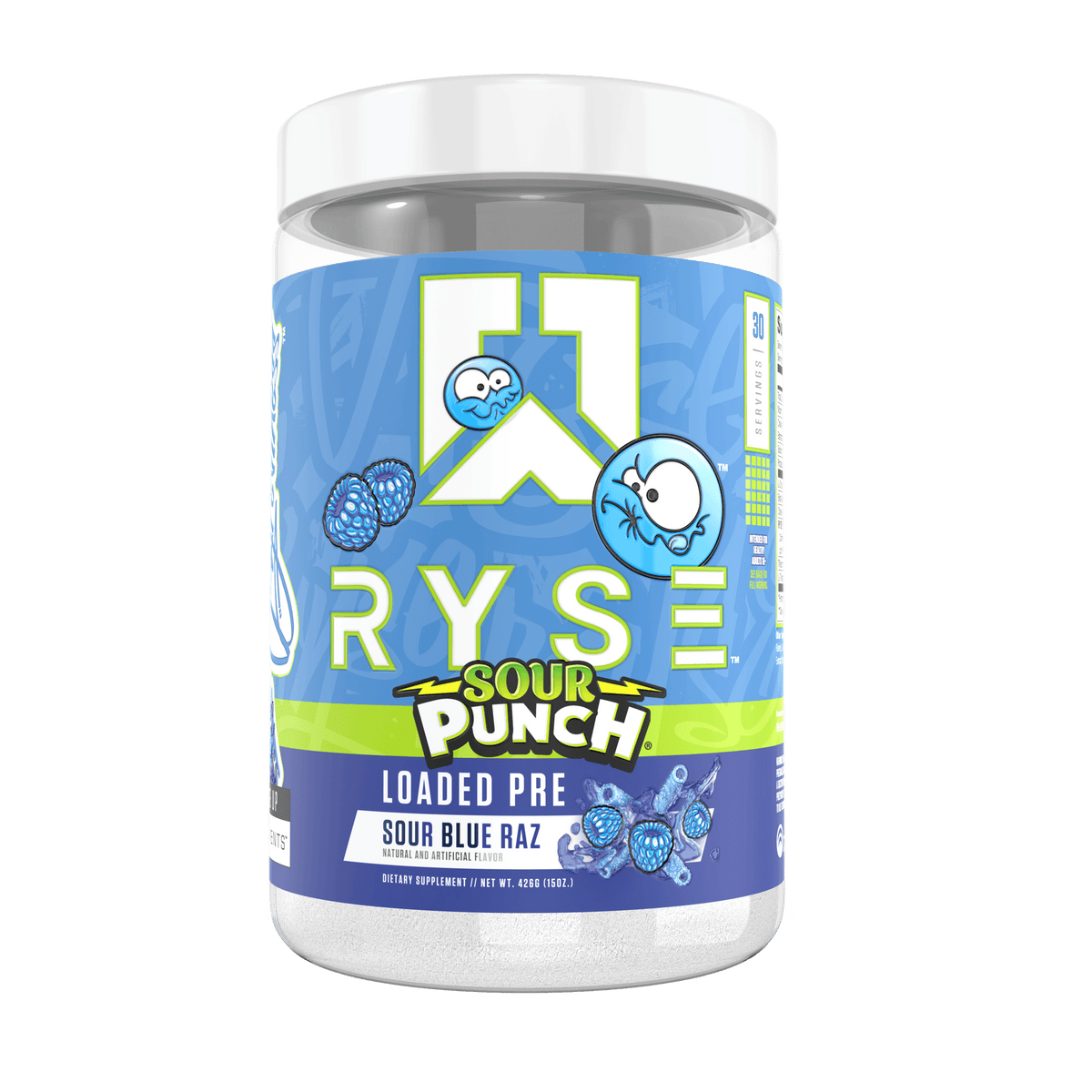 Loaded Pre Sour Punch® Sour Blue Raz
