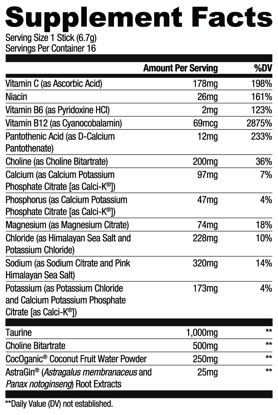 Nutrition Facts