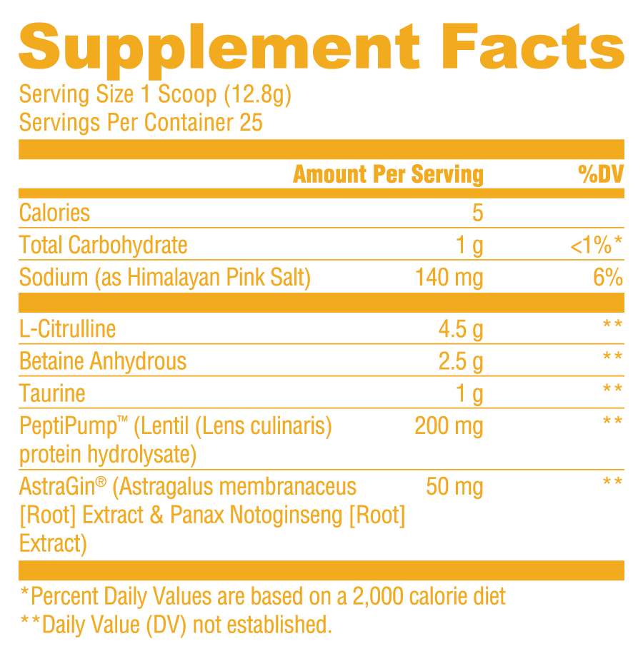 Nutrition Facts